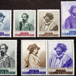 1957 150° nascita di Giuseppe Garibaldi