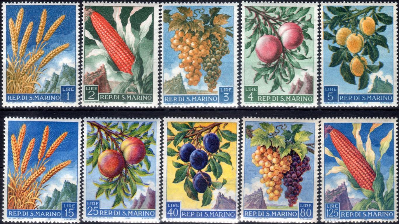 1958 Frutta e prodotti agricoli