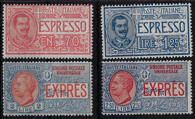 1925 Espressi Tipi del 1903/8 serie completa
