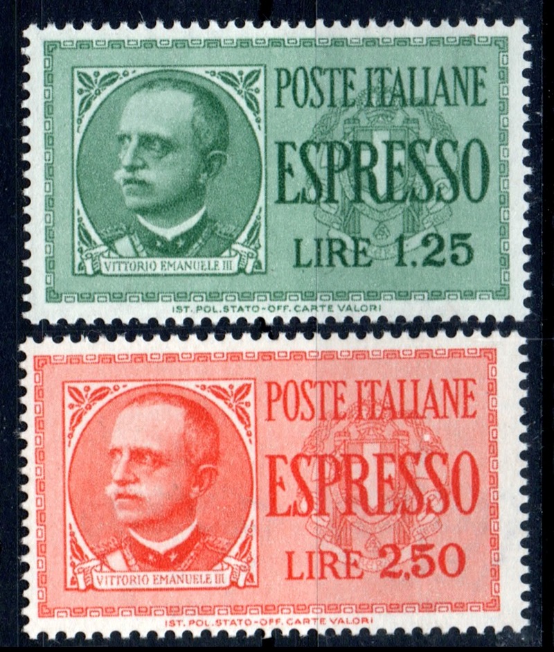 1932 Espressi Effigie V.E. III serie completa