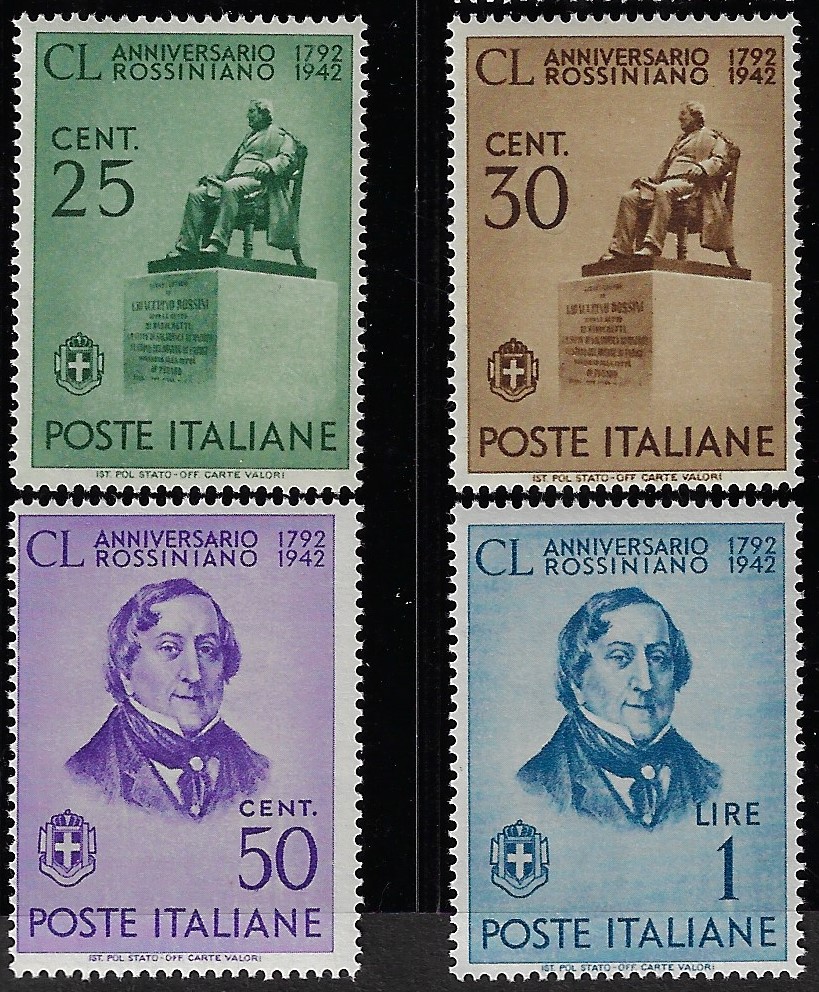 1942 G. Rossini serie completa