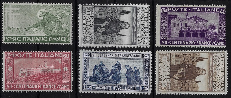 1926 San Francesco serie completa