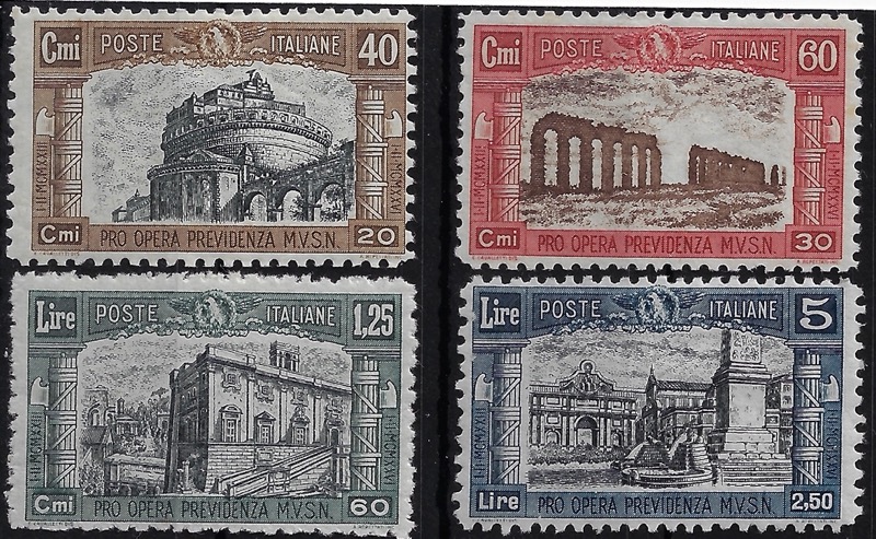 1926 Milizia I serie completa