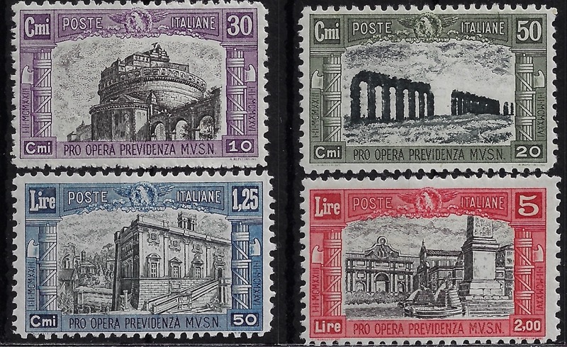 1928 Milizia II serie completa