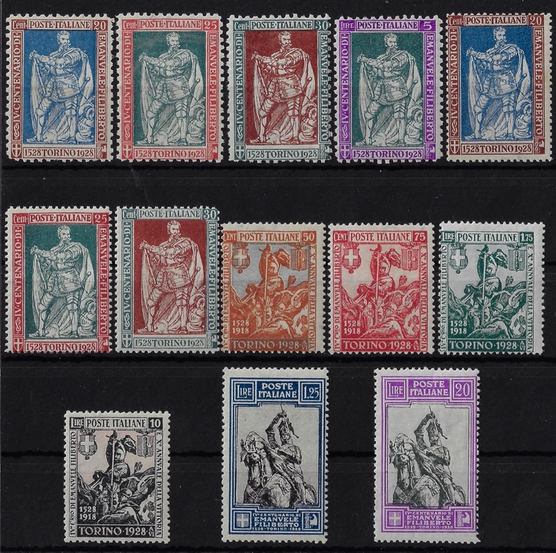 1928 Emanuele Filiberto serie completa