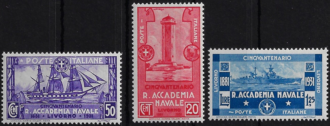 1931 Accademia Navale serie completa