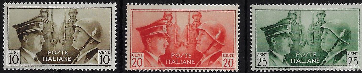1941 Asse non emessa serie completa