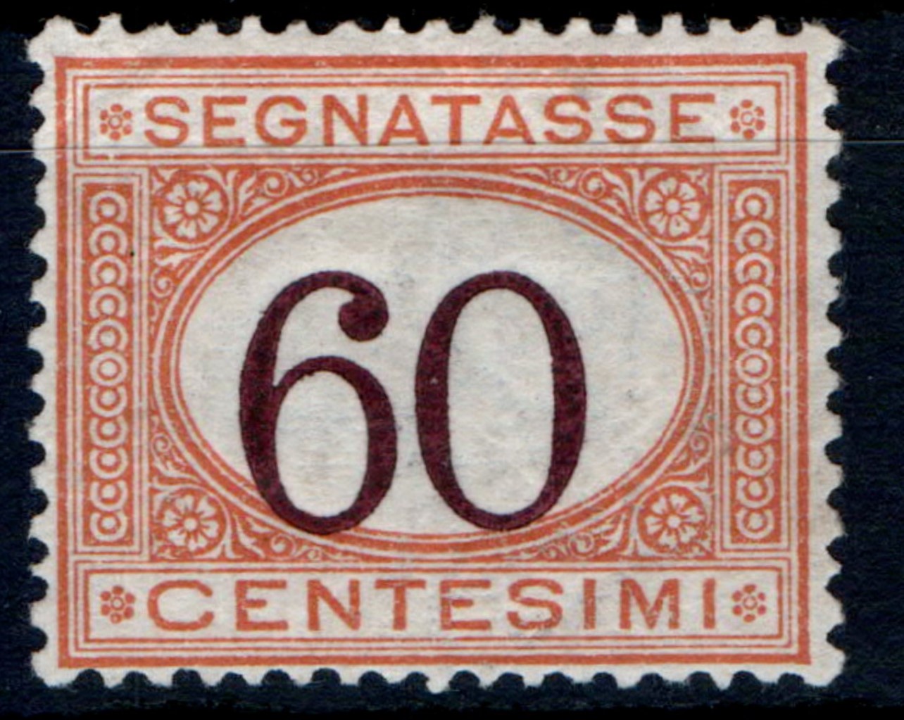 1925 60c arancio bruno