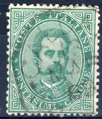 1879 5 c. verde