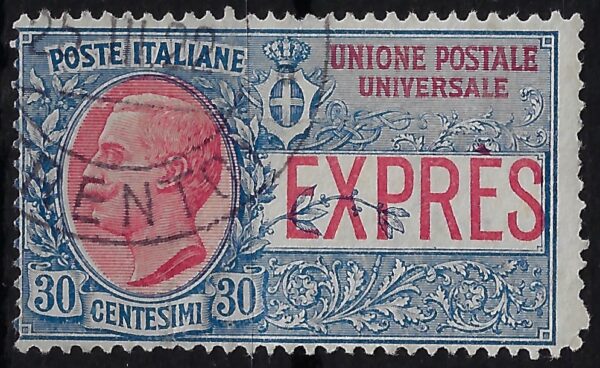 1908 Espressi Per estero 30 c