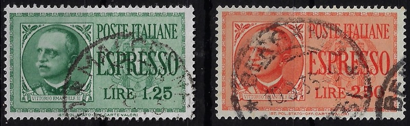 1932 Espressi Effigie V.E. III serie completa