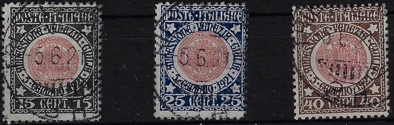 1921 Venezia Giulia serie completa