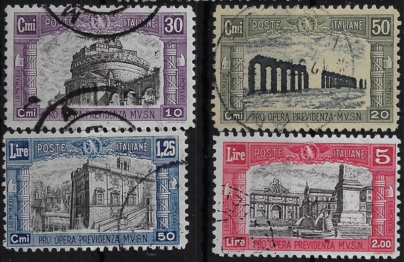 1928 Milizia II serie completa