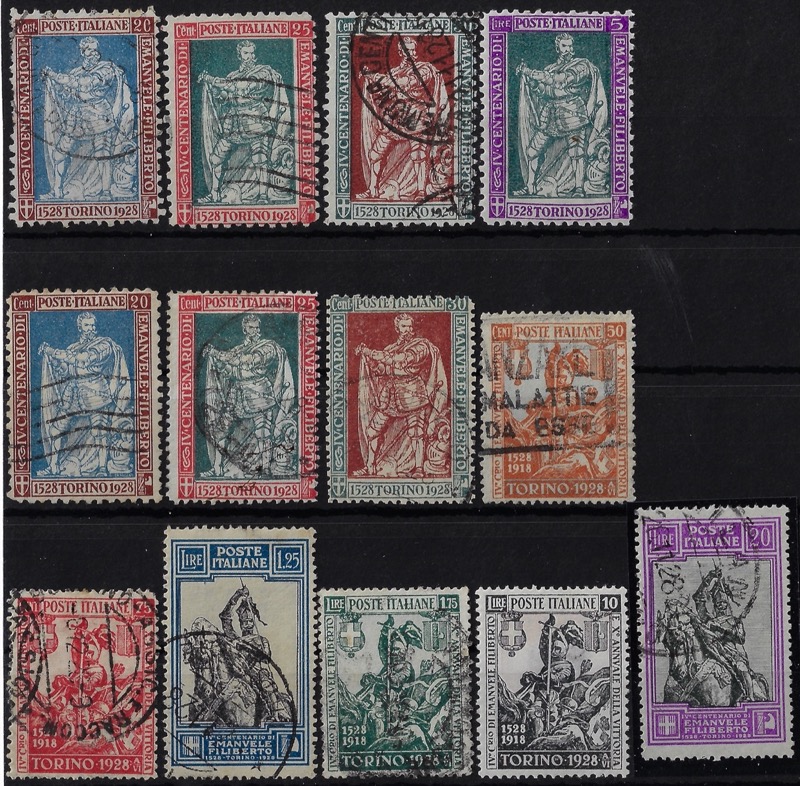1928 Emanuele Filiberto serie completa