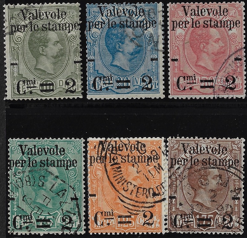 1890 Valevoli stampe © serie completa