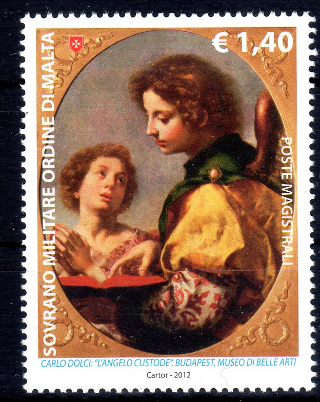 2012 L'Angelo custode Dipinto di Carlo Dolci