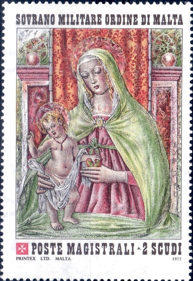 1977 Natale Affresco del Perugino