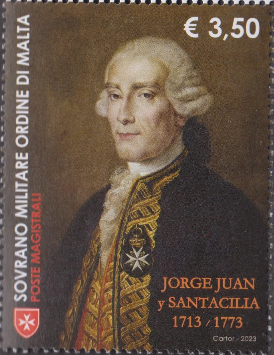 2023 Jorge Juan y Santacilia, Cavaliere di Malta