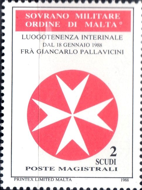 1988 Luogotenenza interinale Frà Giancarlo Pallavicini