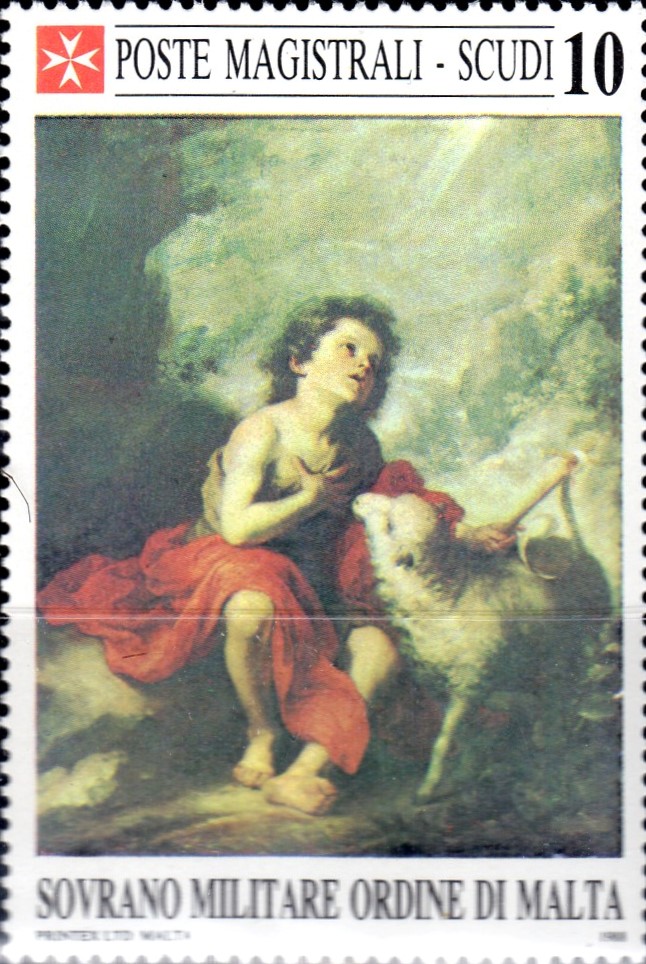 1988 San Giovanni Battista Dipinto di Murillo