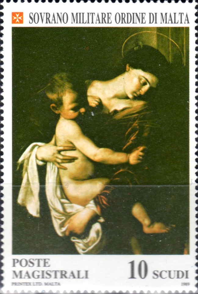 1989 Maestri della pittura Dipinto di Caravaggio