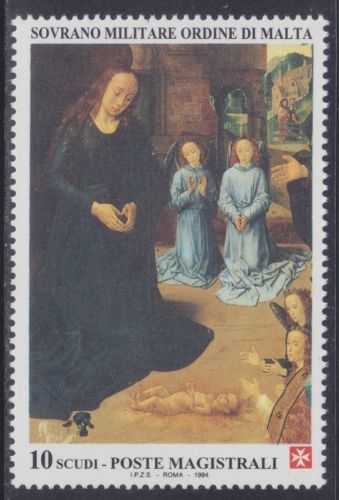 1994 Natale Particolare dal Trittico Portinari