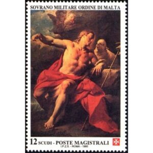 1995 San Giovanni Battista Dipinto di GD Ferretti