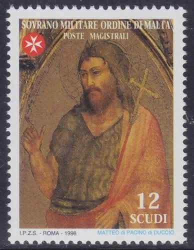 1998 San Giovanni 1998 Dal dipinto di M di Pacino Duccio