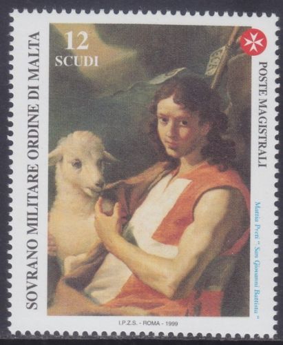 1999 San Giovanni Battista 1999 Dipinto di Mattia Preti