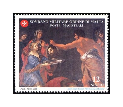 2000 San Giovanni Battista 2000 Dipinto di AA Bonifazi