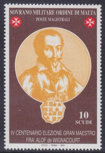 2001 400° elezione del GM Frà Alof de Wignacourt