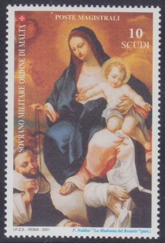 2001 Il Santo Rosario Particolare del dipinto di F Naldini