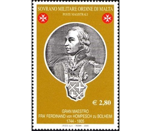 2005 200° morte del GM Frà F von Hompesch zu Bolheim