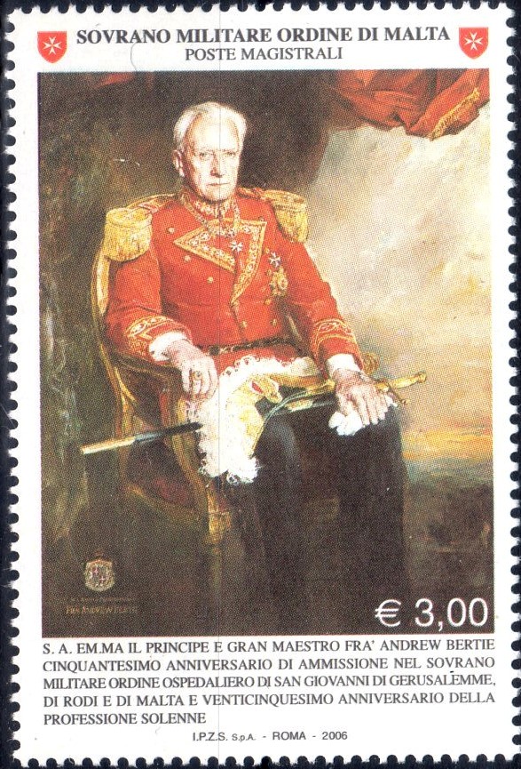 2006 Anniversari del GM Frà Andrew Bertie