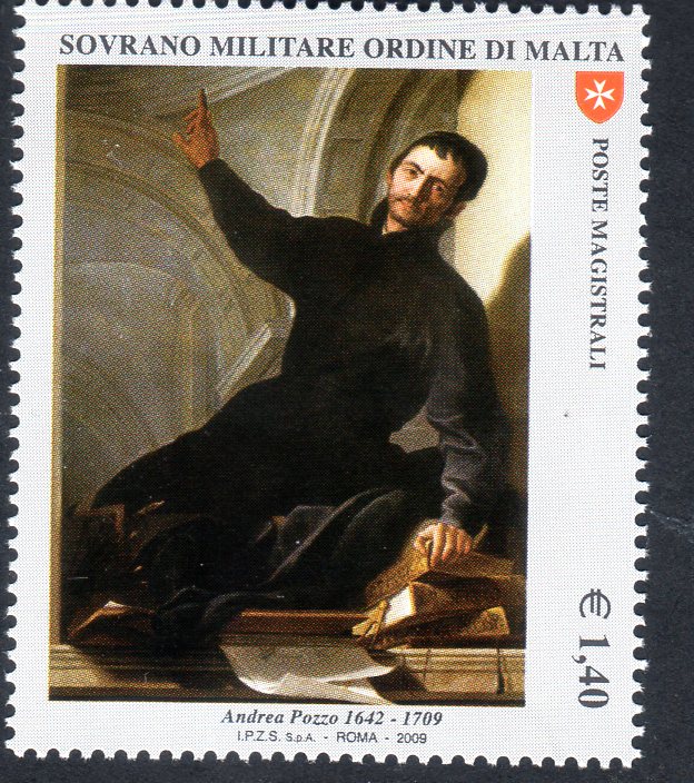 2009 300° morte di Andrea Pozzo, pittore e architetto