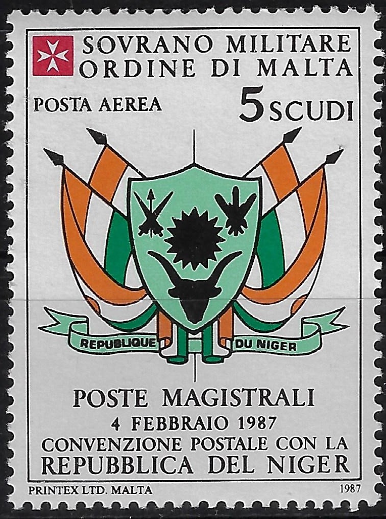 1987 Posta aerea Niger