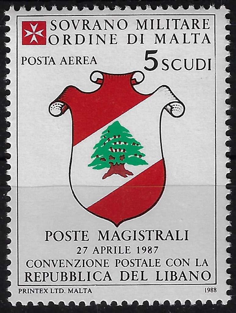 1988 Posta aerea Libano