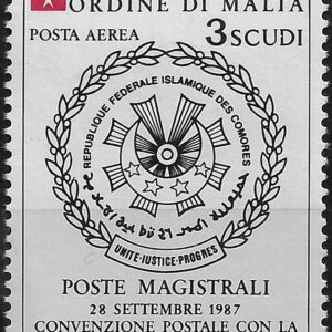 1988 Posta aerea Comore