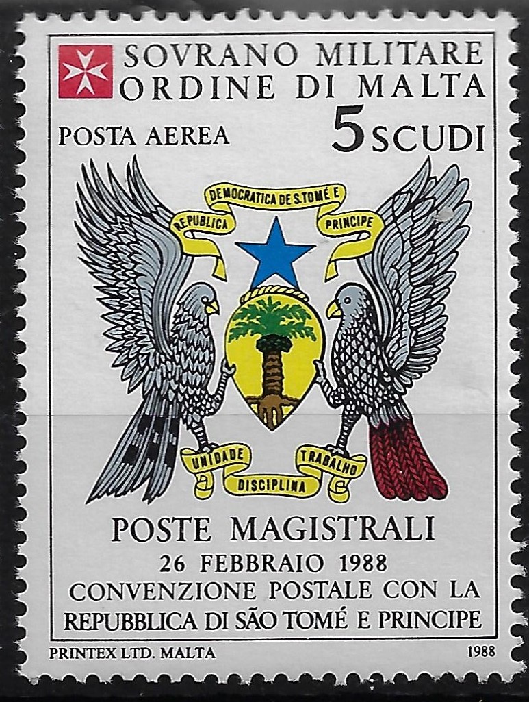 1988 Posta aerea San Tome'