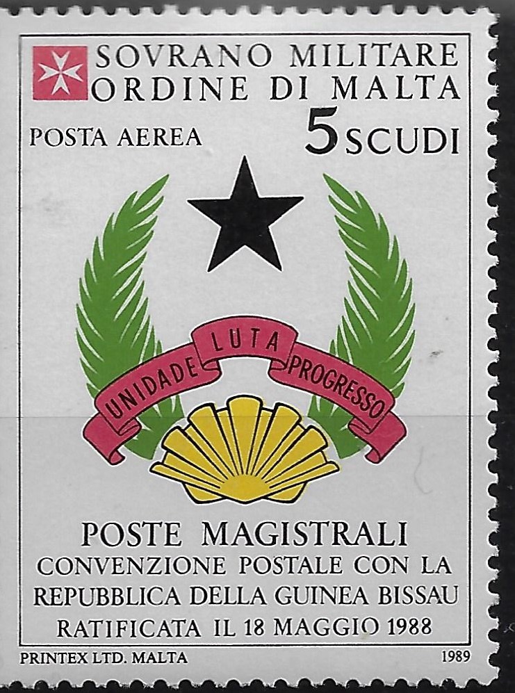 1989 Posta aerea Guinea Bissau