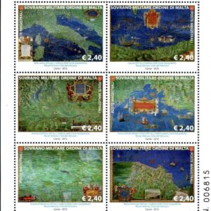 2014 Foglietti Antiche Mappe I°