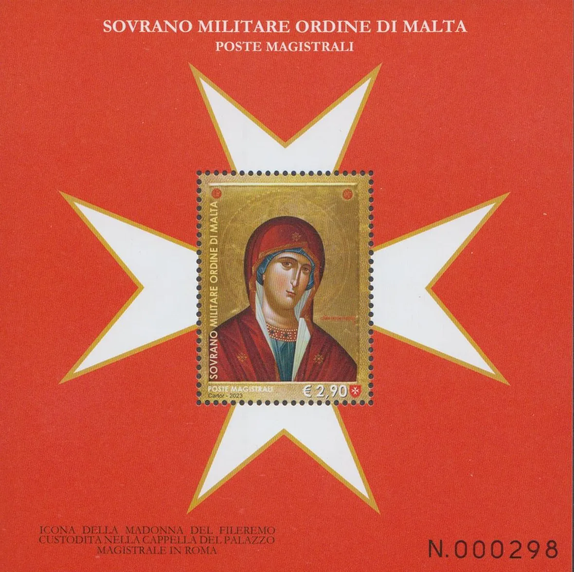 2023 Foglietti Mosaico di nostra signora di Filoremo