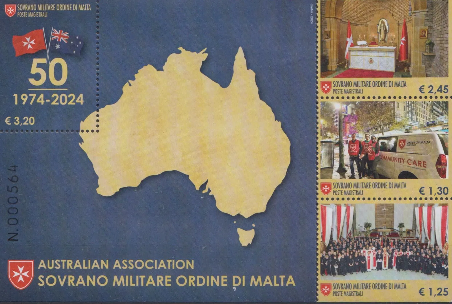 2024 Foglietti Associazione Australiana dell'Ordine