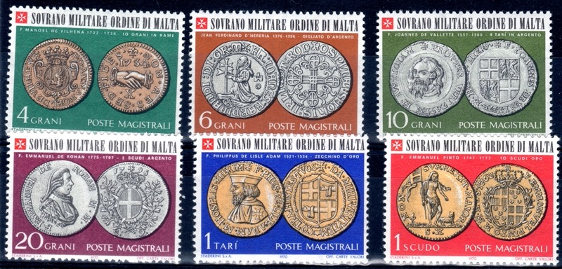 1970 Antiche monete dell'Ordine 1