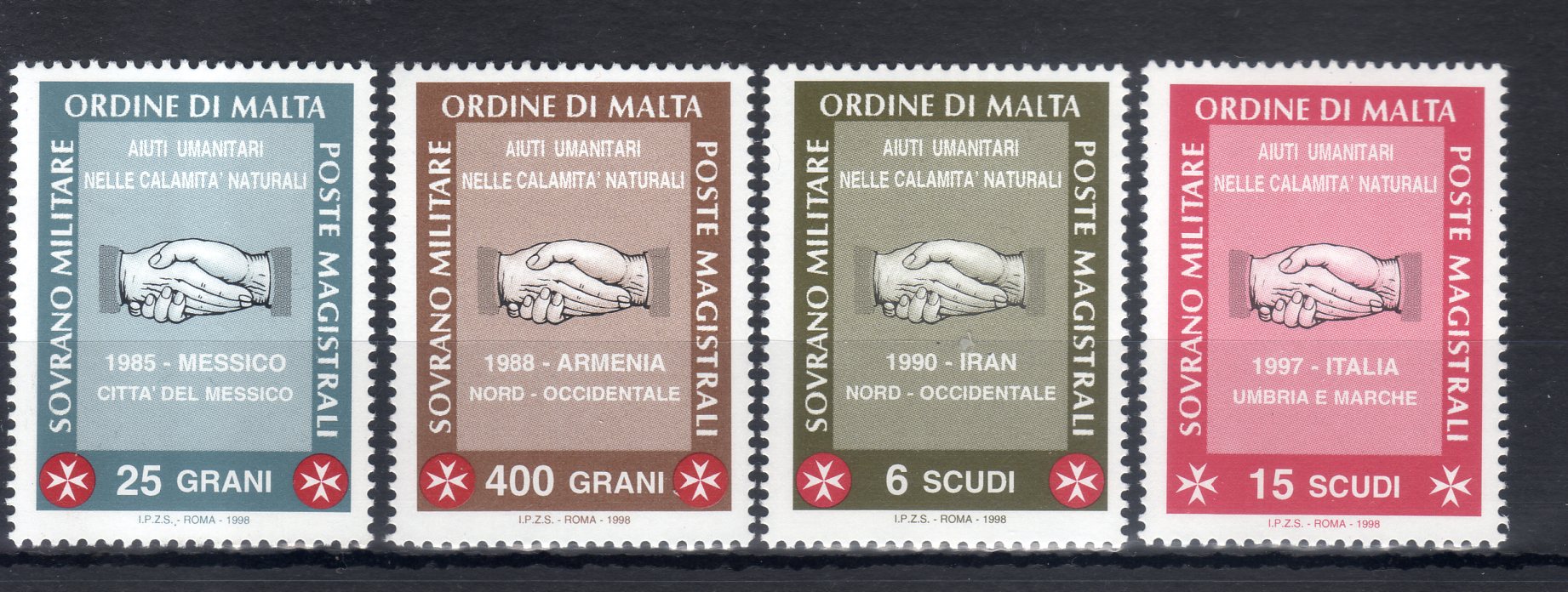 1998 Aiuti umanitari del SMOM per calamità naturali