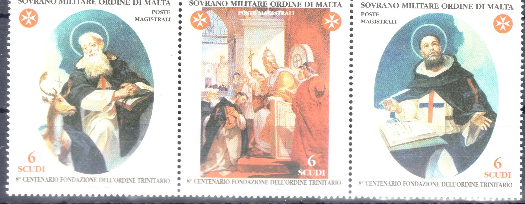 1998 800° fondazione Ordine Trinitario - trittico