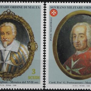 1998 Dignitari del SMOM Ritratti a mosaico