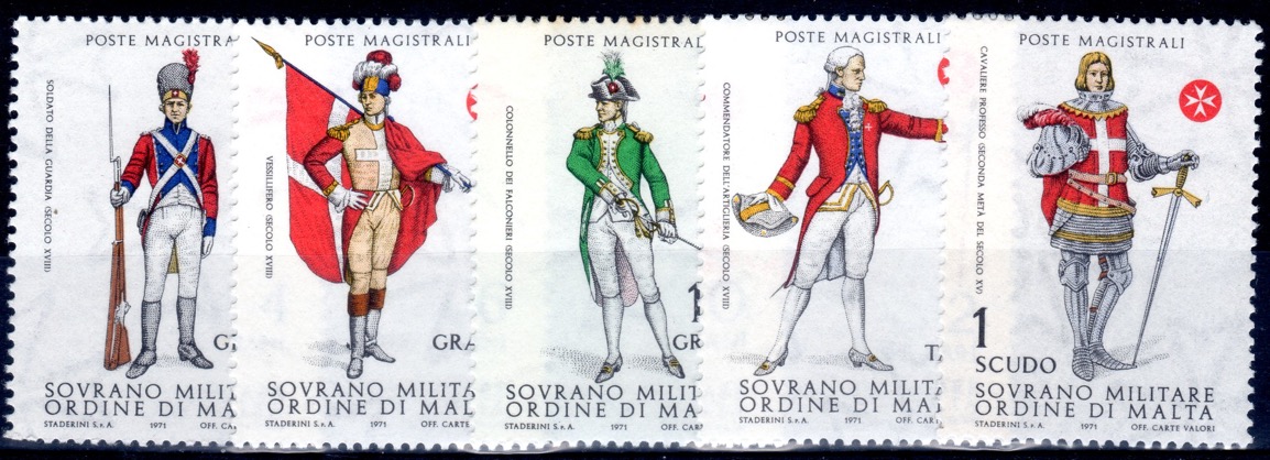 1971 Antiche uniformi dell'Ordine 2