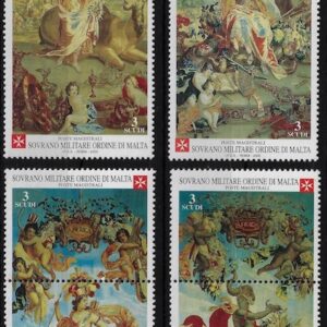 2000 Antichi arazzi Le parti del mondo - 4 coppie