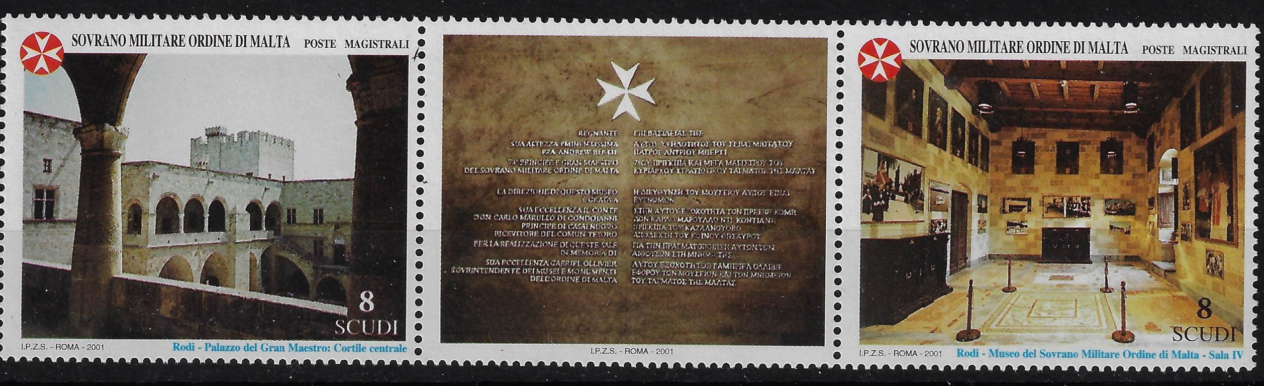 2001 Museo del SMOM, Rodi - coppia+appendice